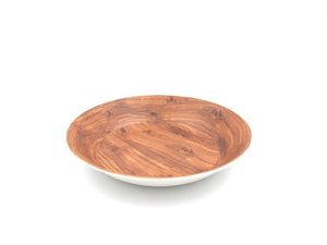 Wooden Design Deep Melamine Plates X6 - HouzeCart