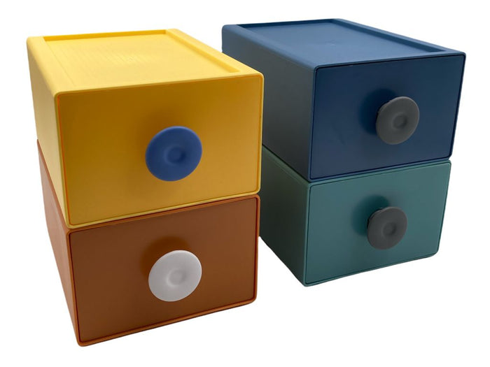 High Small Stackable Plastic Drawer HouzeCart