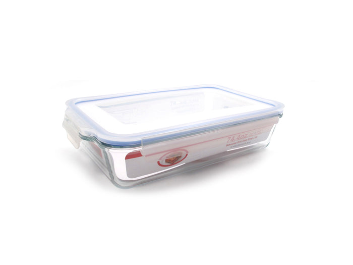 Heat Resistant Glass Storage Container; 2.2 lt