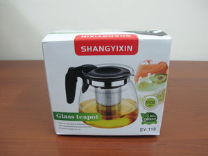 Glass Teapot with filter - HouzeCart