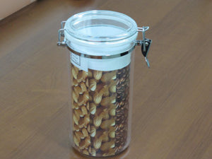 Round Acrylic Jar; 2.2 lt - HouzeCart