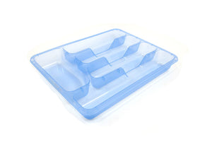 Small Transparent Cutlery Tray