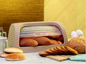 Plastic Rattan Bread Box - HouzeCart