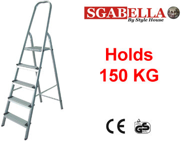 6 step aluminium ladder