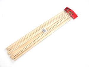 squared bamboo. skewers; 40cm X2 - HouzeCart