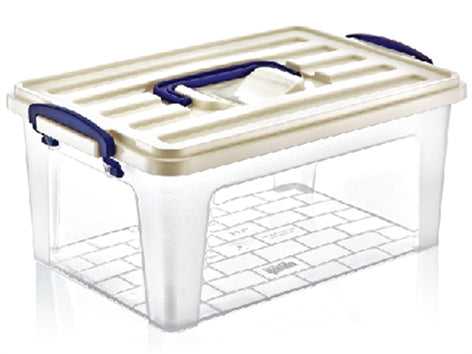 9 lt Deep Clear Box with Handle