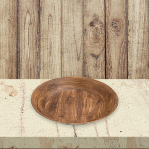 Wooden Design Deep Melamine Plates X6