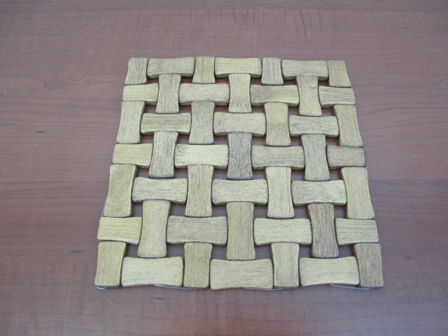 Squared Wooden Trivet