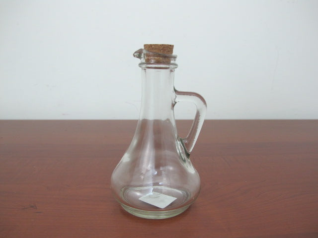 Glass Oil Bottle with Cork Top