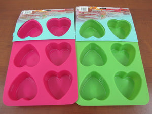 Silicone Heart Shaped Molds