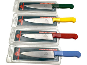 Chef Knife with Colored Plastic  Handle - HouzeCart