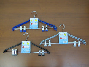 Set of 2 Non Slip Suit Hanger with Clips - HouzeCart