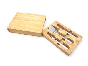 Cheese Serving Utensils with Board and Drawer - HouzeCart